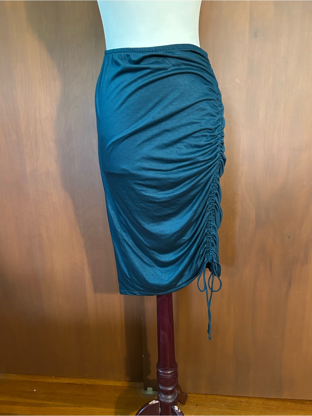 Anthropologie Deep Teal Skirt